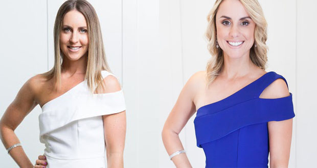 Gabs (left) and Rebecca, The Bachelor. Photos / Supplied